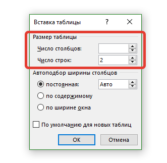 строка столбец